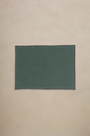 Linen Black Needled Placemat Set