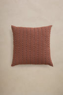 Linen Ebon Quilted Cushion Cover