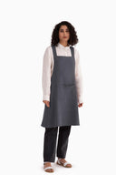 Linen Cross Back Apron