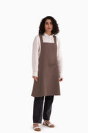Linen Cross Back Apron