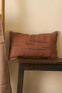 Linen Meadow Pillowcase-Cinnamon Brown