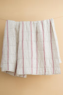 Linen Harmony Hand Quilted Quilt