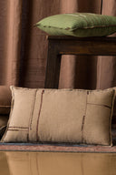 Linen Fern Pillowcase-Oatmeal