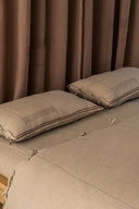 Linen Floret Duvet Cover Set