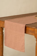 Linen Slumber Solid Table Runner