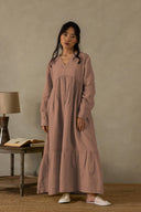 Linen Harbor Maxi Dress