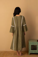 Linen Moana Midi Dress