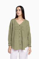 Linen Caprice Top