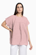 Linen Pearl Top