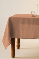 Linen Slumber Solid Tablecloth
