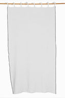 Linen Black Needled Curtain