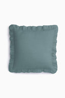 Linen Ruffle Medley Cushion Cover