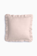 Linen Ruffle Medley Cushion Cover