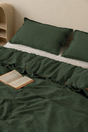 Linen Fringe Me Good Duvet Cover