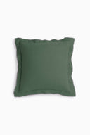 Linen Grey Needled Cushion Cover