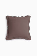 Linen Grey Needled Cushion Cover