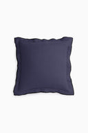 Linen Black Needled Cushion Cover
