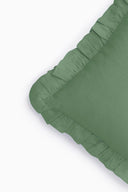 Linen Ruffle Medley Cushion Cover