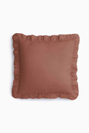 Linen Ruffle Medley Cushion Cover