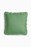 Linen Ruffle Medley Cushion Cover