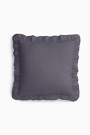 Linen Ruffle Medley Cushion Cover