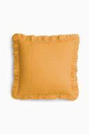 Linen Ruffle Medley Cushion Cover