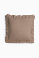Linen Ruffle Medley Cushion Cover