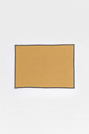 Linen Black Needled Placemat Set