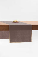 Linen Natural Needled Table Runner