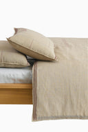 Linen Floret Duvet Cover Set