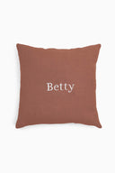 Linen Personalized Cushion Cover