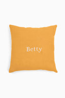 Linen Personalized Cushion Cover