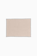 Linen Grey Needled Placemat Set