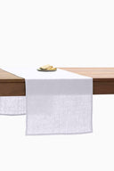 Linen Slumber Solid Table Runner