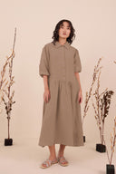 Linen Magnolia Dress