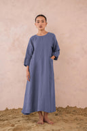 Linen Peach Dress