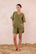 Linen Yuna Co-ord Set