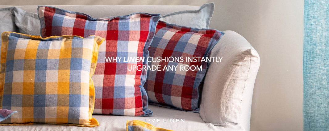 Why Linen Cushions Instantly Upgrade Any Room