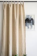 Linen Slumber Solid Curtain