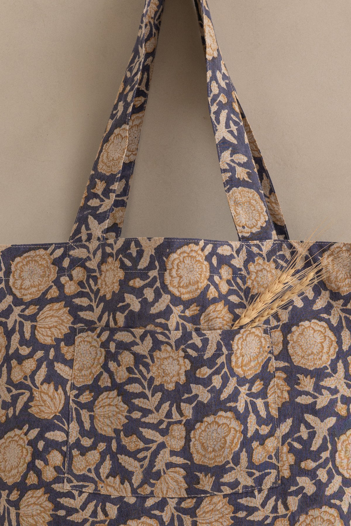 Linen Riva Tote Bag