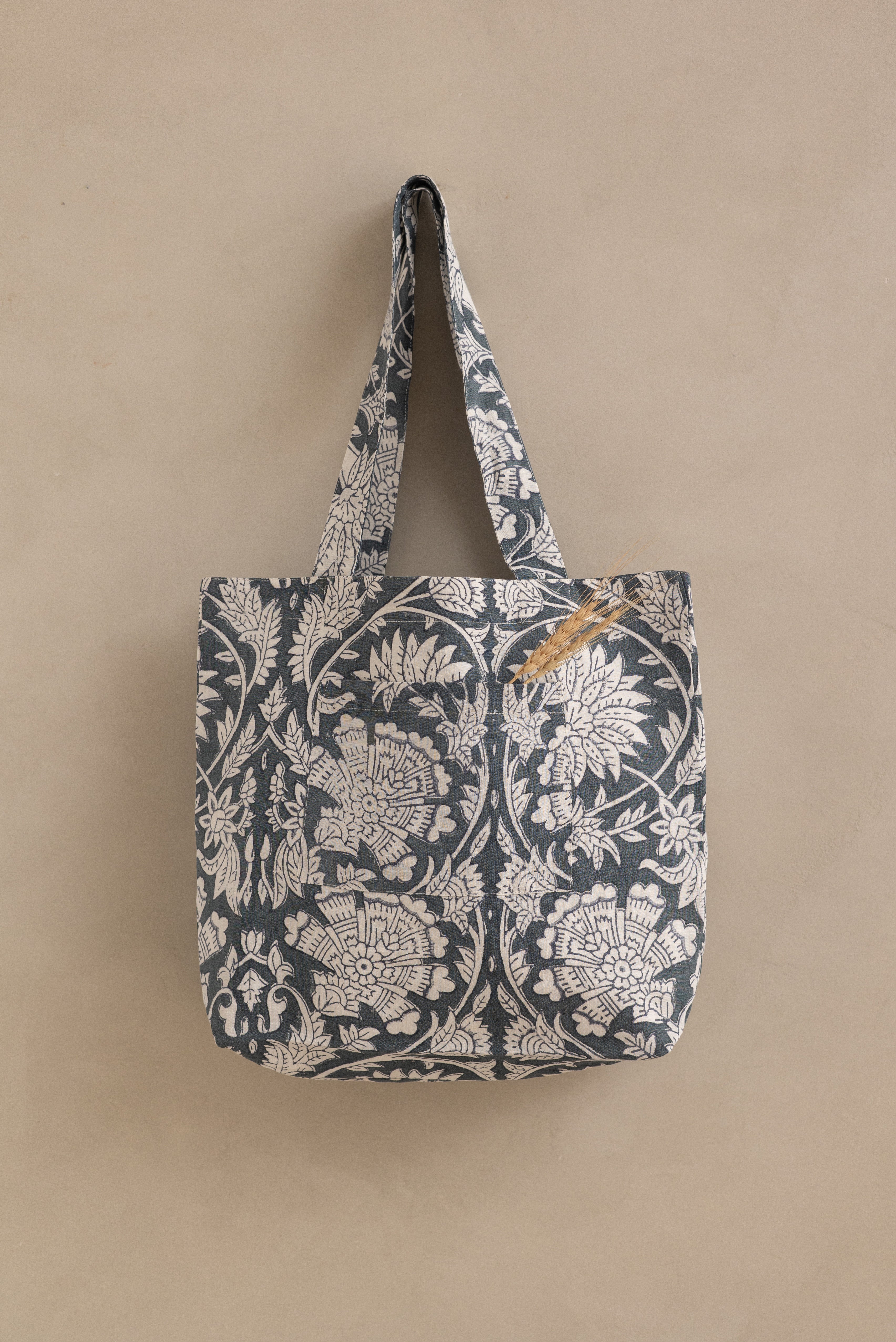 Linen Sylvan Tote Bag