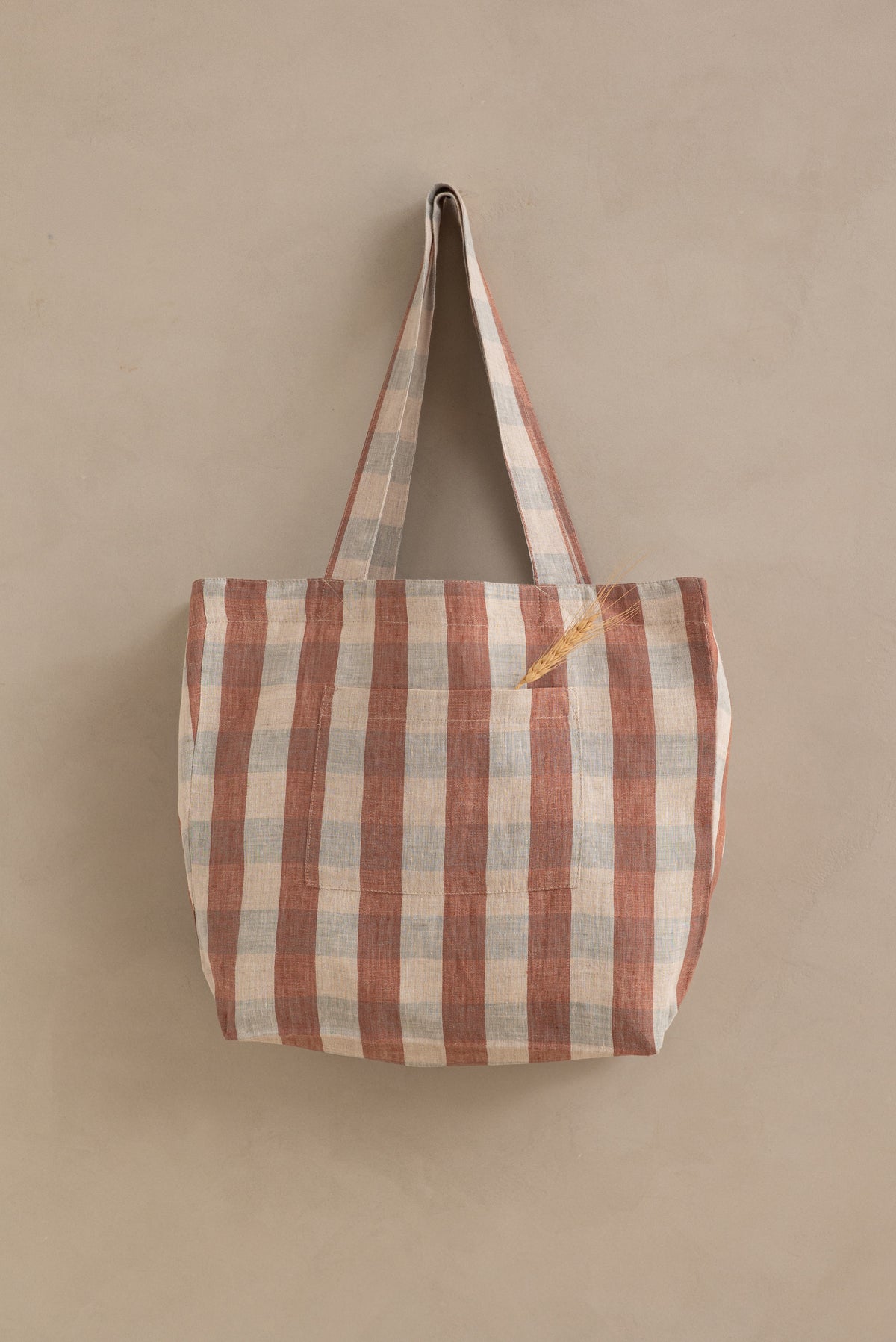 Linen Clara Tote Bag