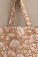 Linen Liliana Tote Bag