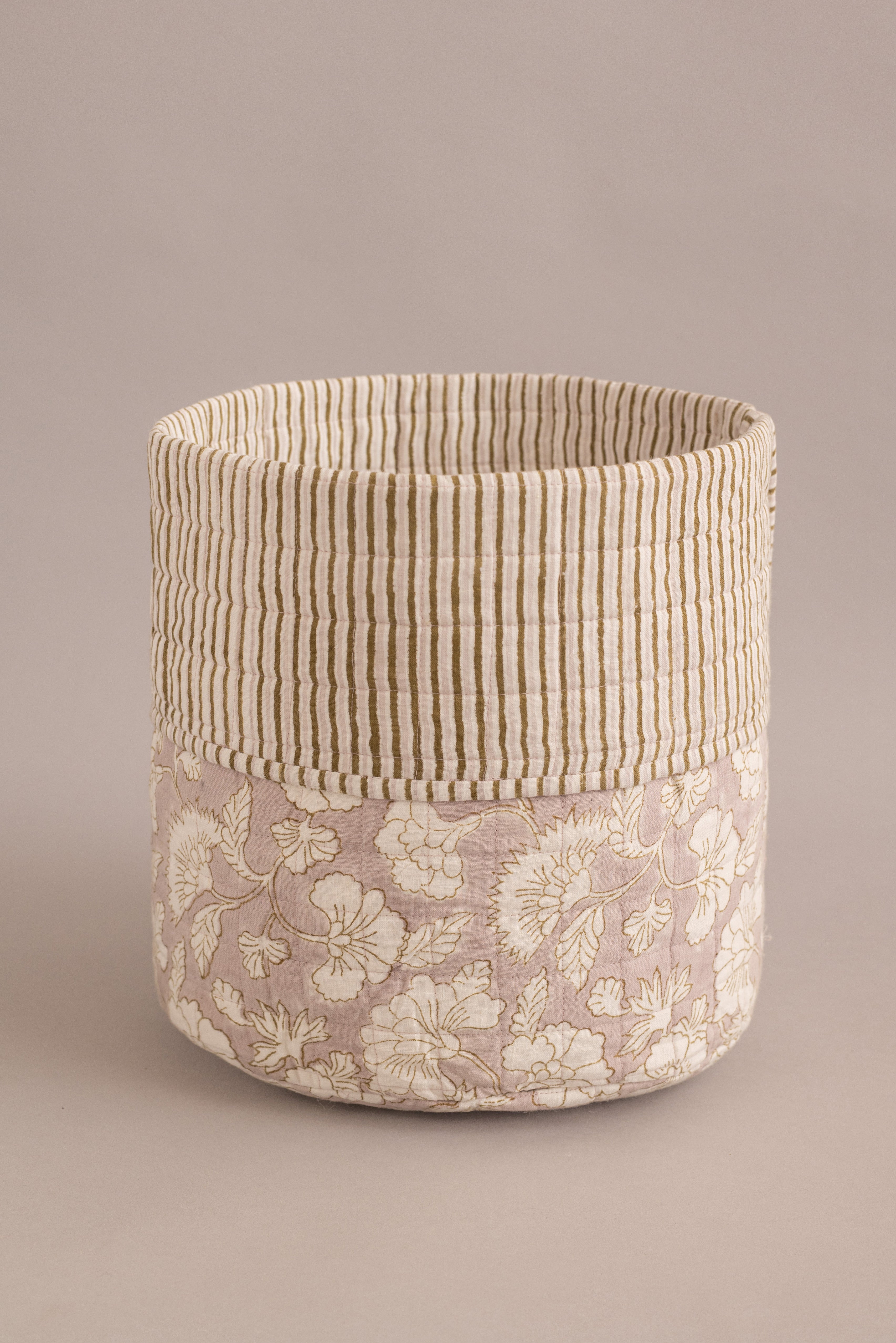 Linen Athena Basket