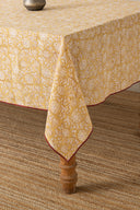 Linen Jacobean Tablecloth