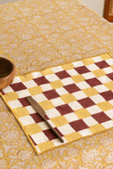 Linen Ochre Placemat Set