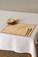 Linen Jacobean Placemat Set