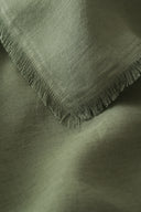 Linen Fringe Me Good Tablecloth