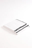 Linen Grey Needled Tablecloth