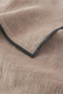 Linen Grey Needled Table Runner